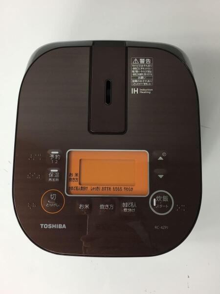 東芝 炊飯器 白 RC-4ZPJ TOSHIBA 備長炭かまど本羽釜 RC-4ZPJ 2019年