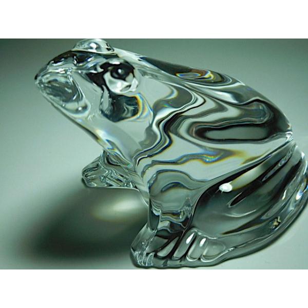 baccarat バカラ カエル 蛙 かえる ぺーパーウェイト ペーパーウエイト