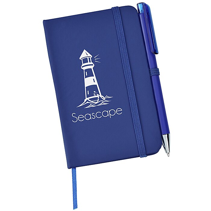 TaskRight Afton Notebook with Pen - 5-1/2