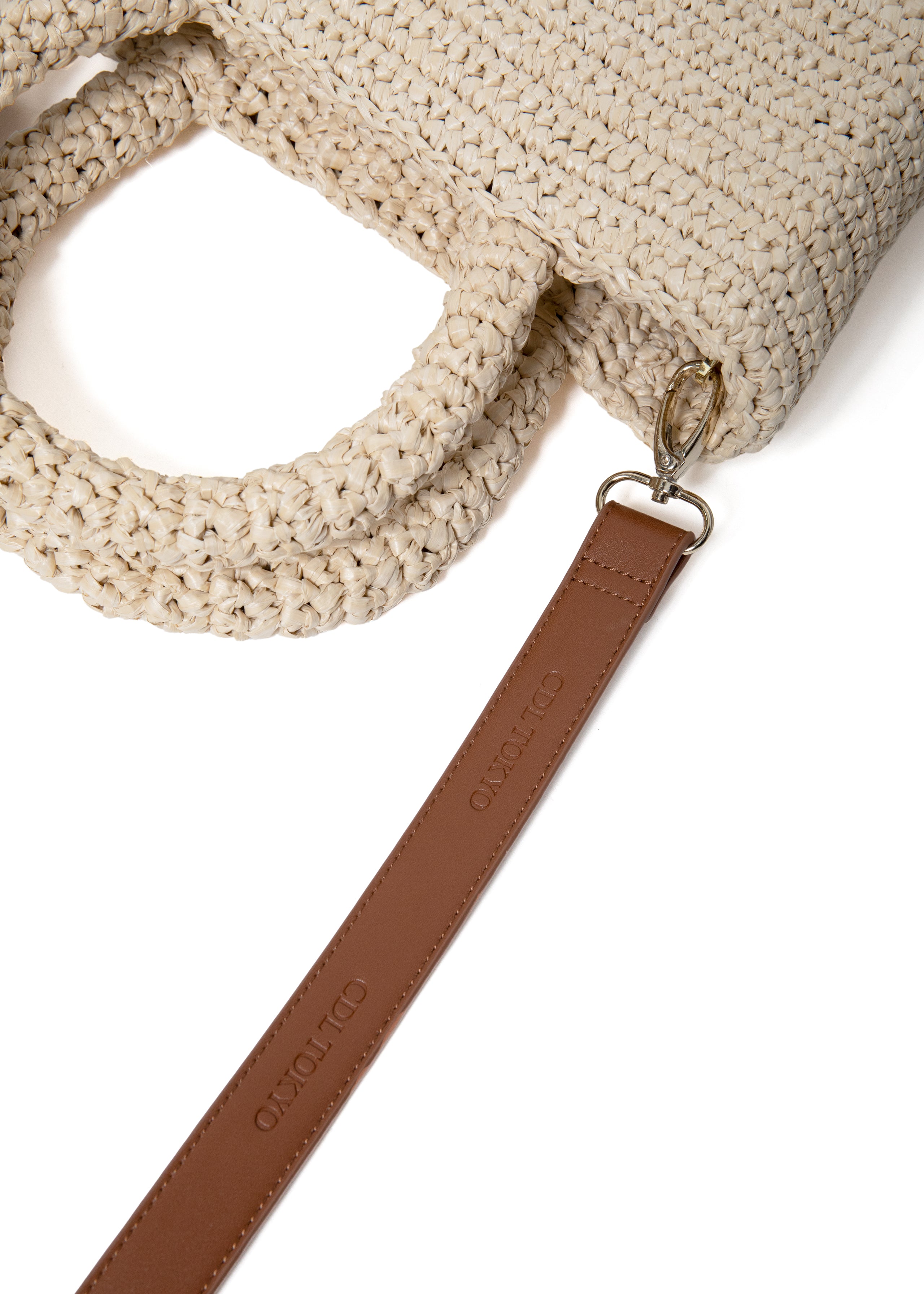 CDL Hand Stitched Mini Basket ベージュ CDL TOKYO Hand Stitched