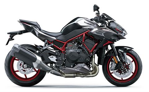 New 2023 Kawasaki Z H2 Metallic Phantom Silver / Metallic Carbon