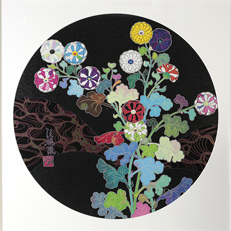村上 隆 Takashi Murakami 澗声：夜に光る草花 | ONLINE STORE | Walls