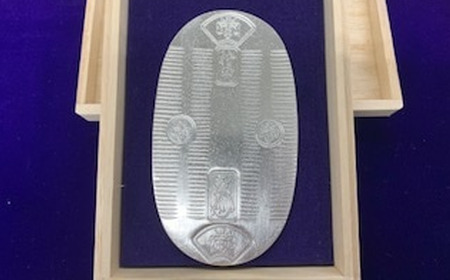 純銀 大蔵省造幣局品位検定刻印入 朱肉入れ 純銀 大蔵省造幣局品位検定