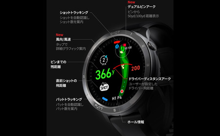 ボイスキャディ T11PRO ゴルフ ウォッチ GPS 距離計 腕時計 VOICE