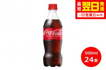 コカ・コーラ500mlペットボトル 24本セット 【430】 | 岩手県花巻市