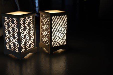 BW005-1 彫木行燈（小）・麻の葉 | 岩手県紫波町 | ふるさと納税サイト