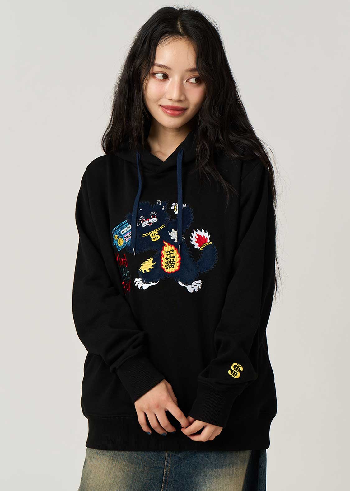 King Neko Flow｜裏毛パーカー｜ユニセックス｜グラニフ(graniph)公式