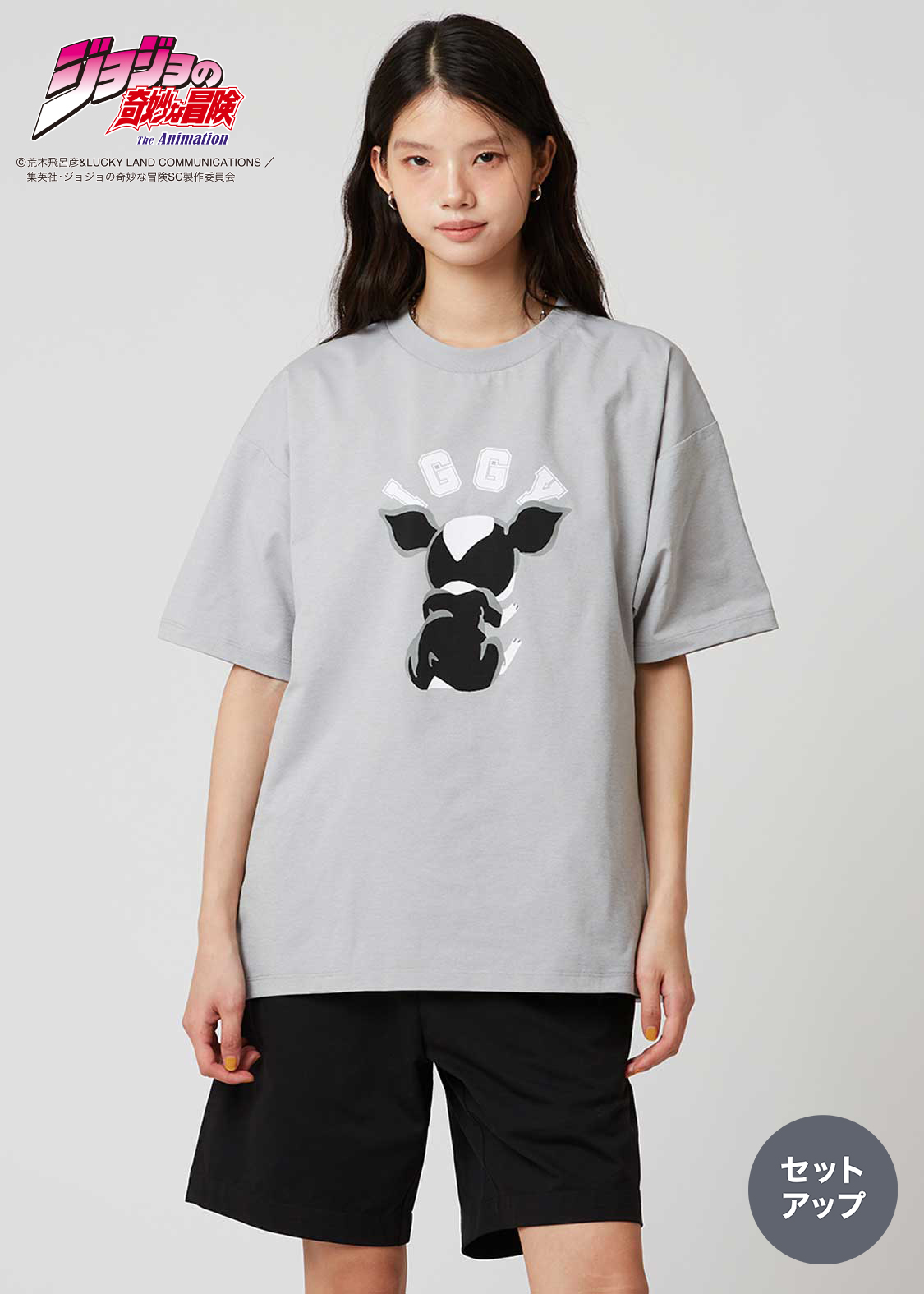 荒木飛呂彦原画展 JOJO -冒険の波紋- イギー Tシャツ Sサイズ