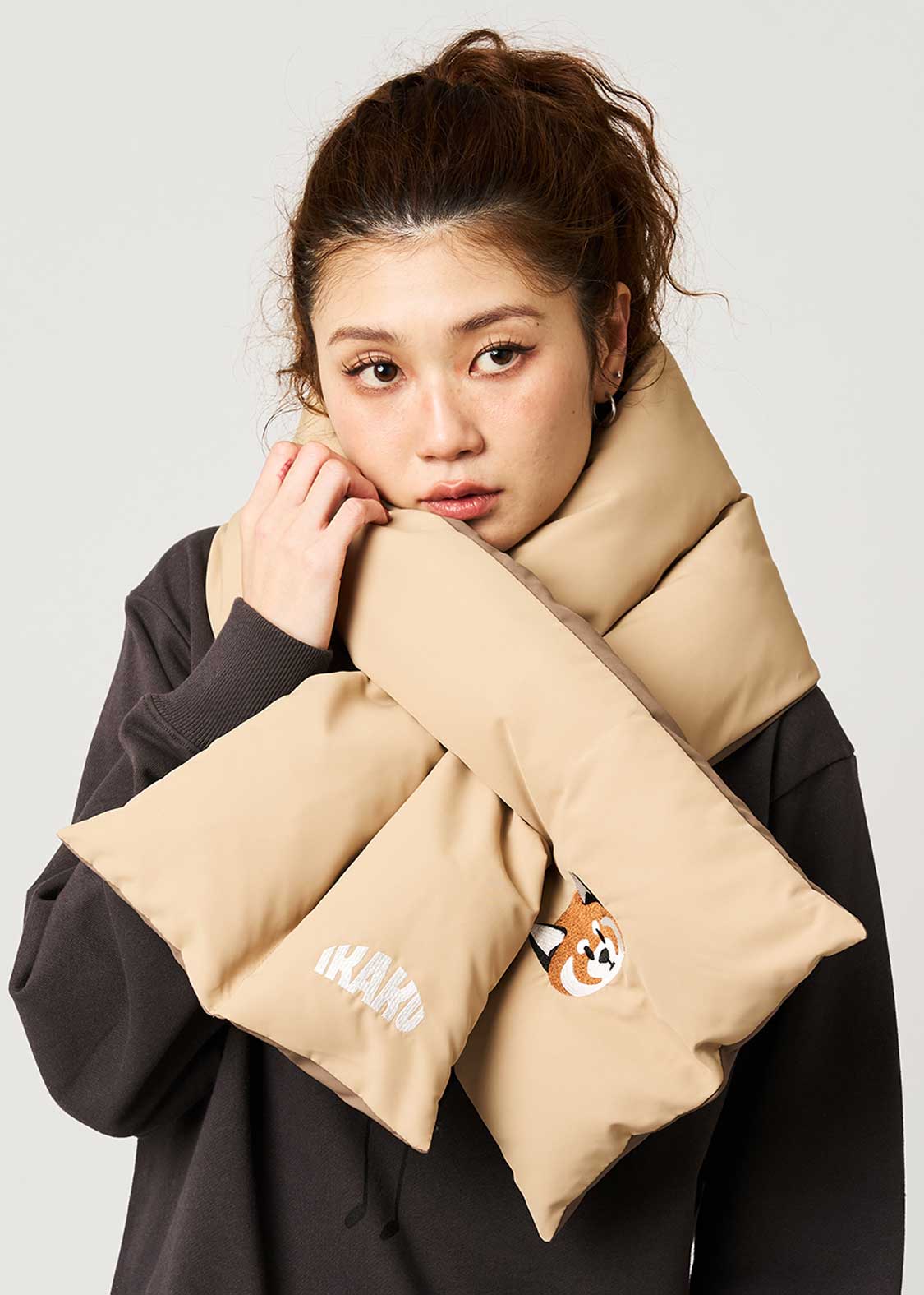 イカク ぬいぐるみマフラー グラニフ イカク｜ぬいぐるみマフラー