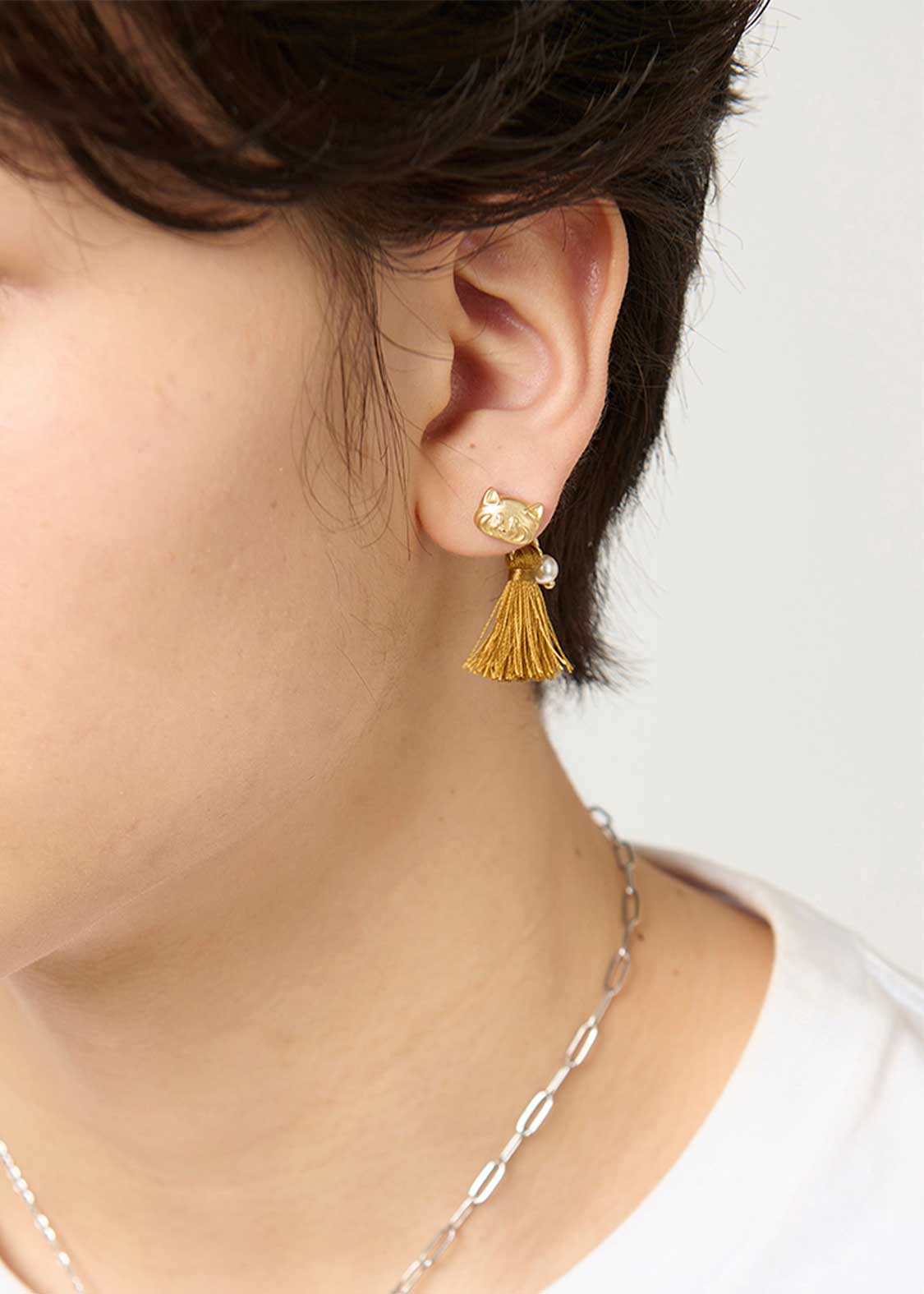 イカクフェイス｜パールピアス｜ユニセックス｜グラニフ(graniph)公式