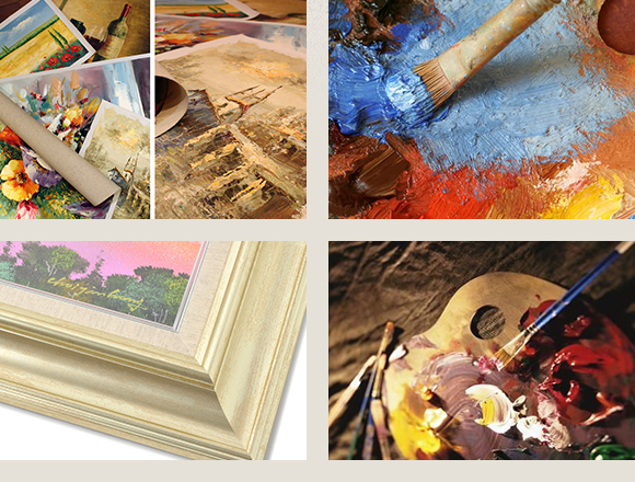 オーダー油絵 】ゴッホ 銅の花瓶のアミガサユリ 【選べるサイズ