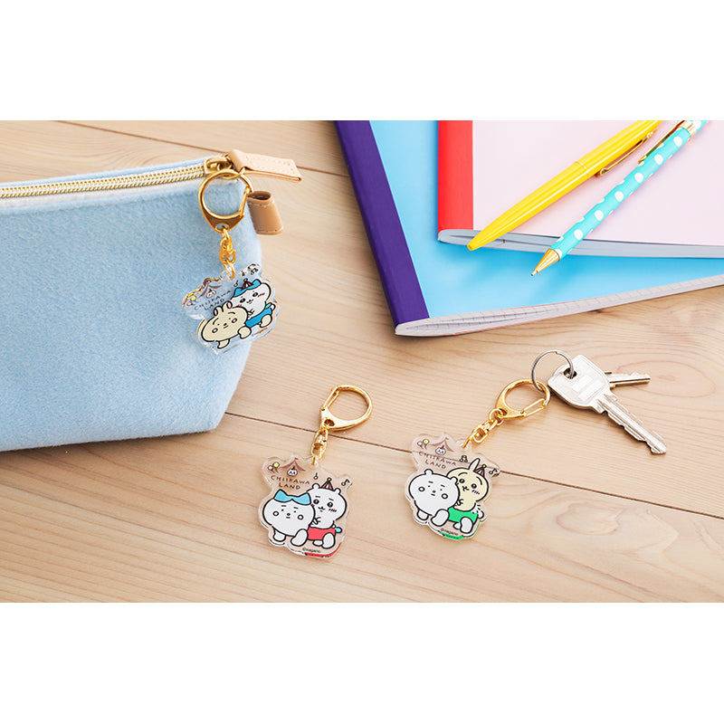 ちいかわらんど アクリルキーホルダー（ぴーぽぽハチワレ） | ちいかわ