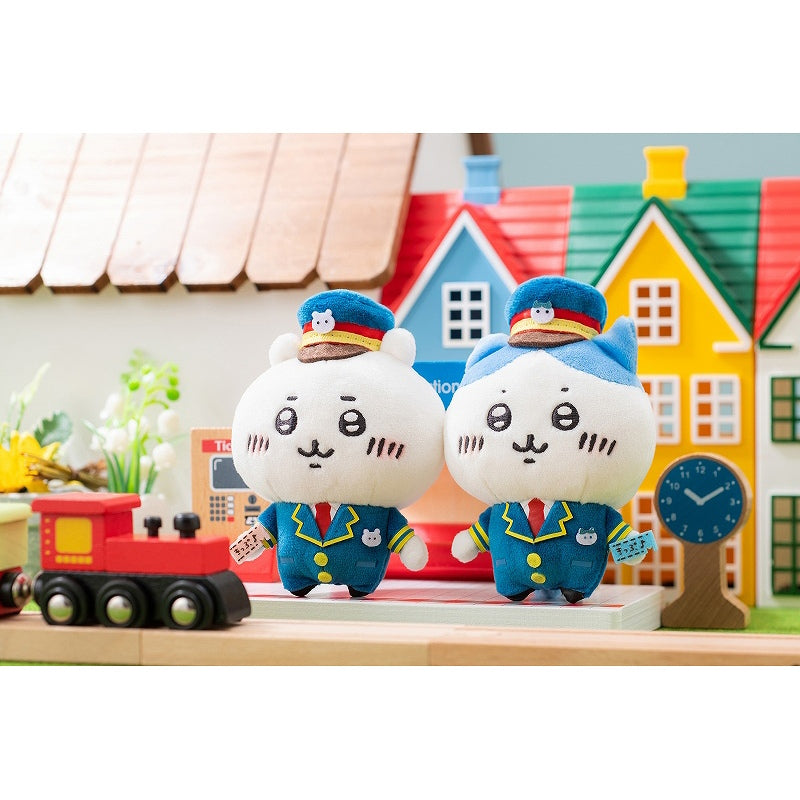 駅員さんなマスコット ちいかわ ハチワレ レア 初期 駅員さんな