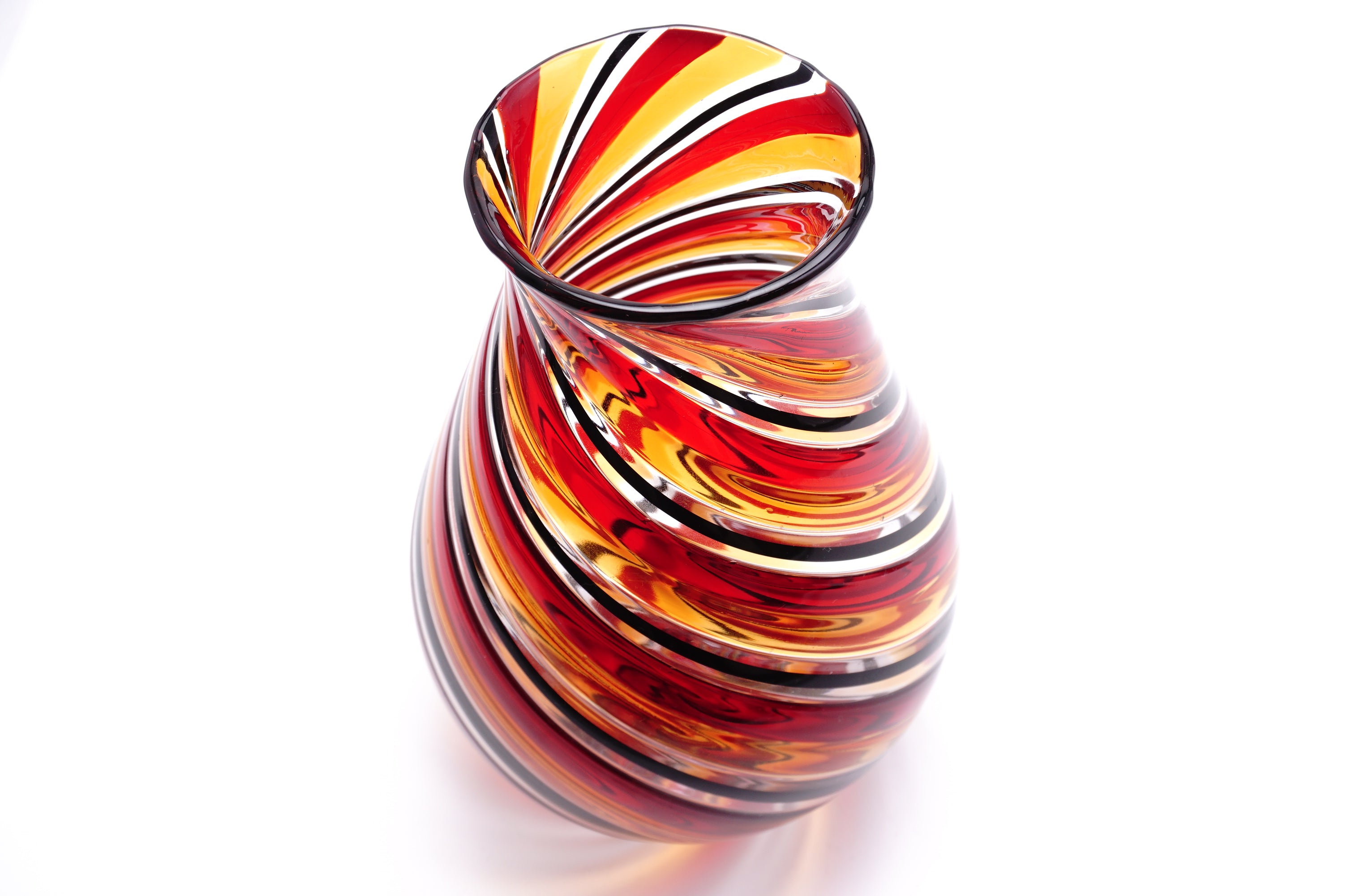 ムラーノガラス（ベネチアングラス）花瓶／花器「マジックアワー」 – chisa