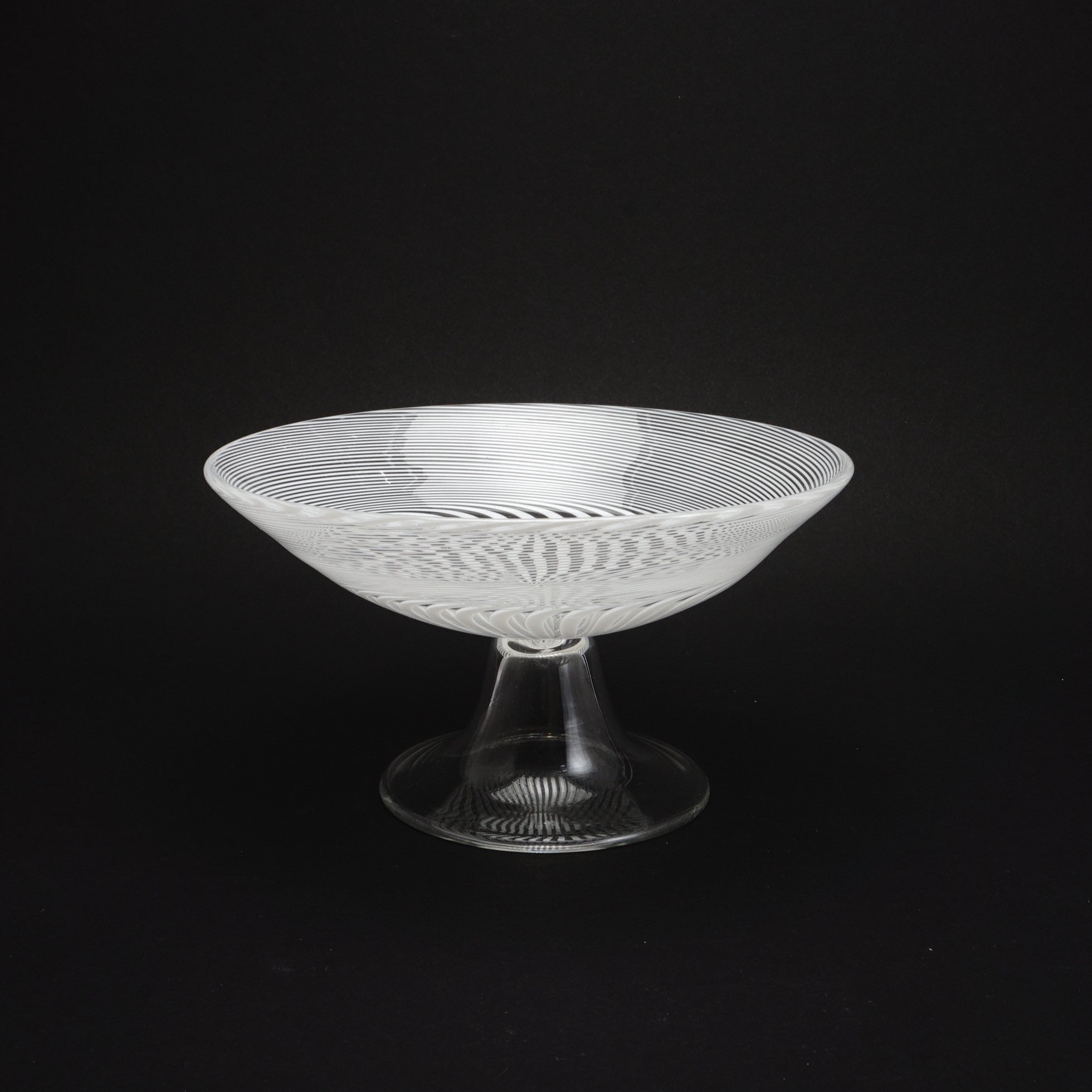 ち*ろ様 ベネチアンガラス ムラーノグラス レース コンポート イタリア