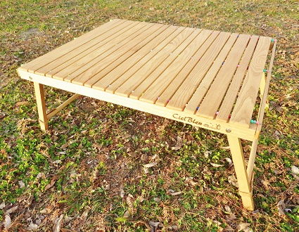 希少】CielBleu ロールトップテーブル L-B（収納袋付き） 希少