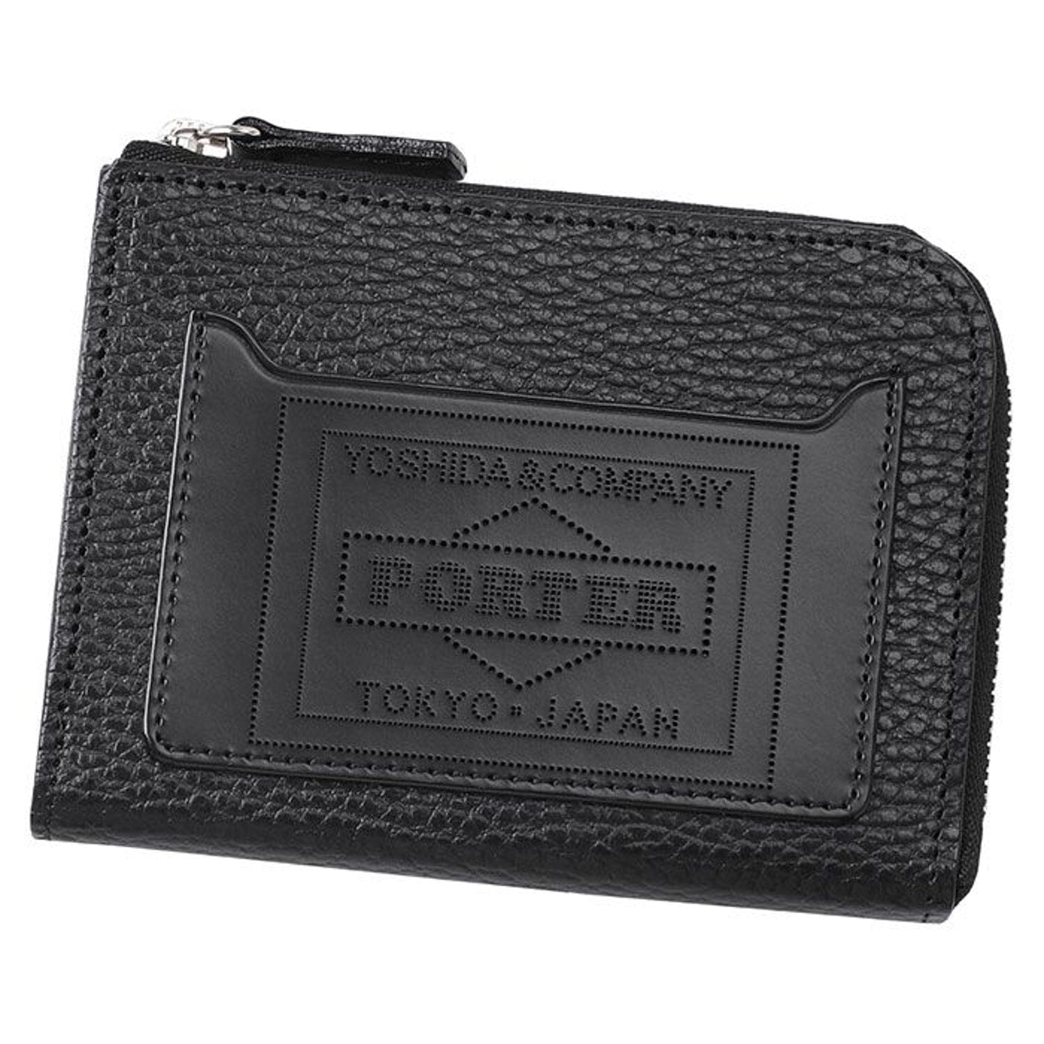 Porter-Yoshida & Co. - Glaze Zip Multi Wallet - Black – City