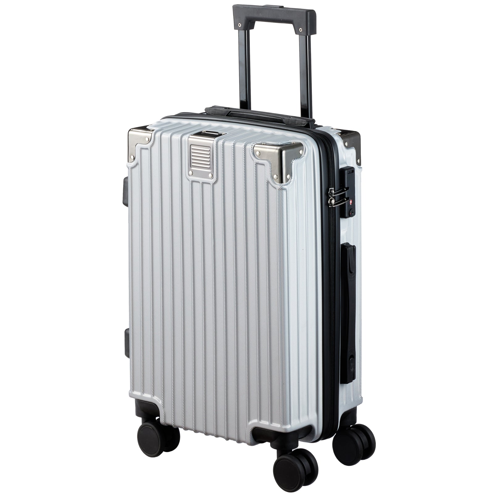 C.jutro 日本企業企画】スーツケース 6色 機内持ち込み可能 ファスナー