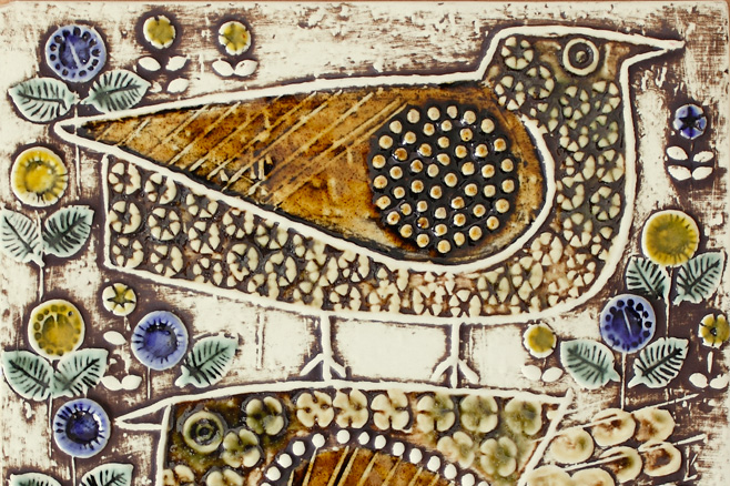 リサラーソン ビンテージ 陶板 GUSTAVSBSERG グスタフスベリ Lisa