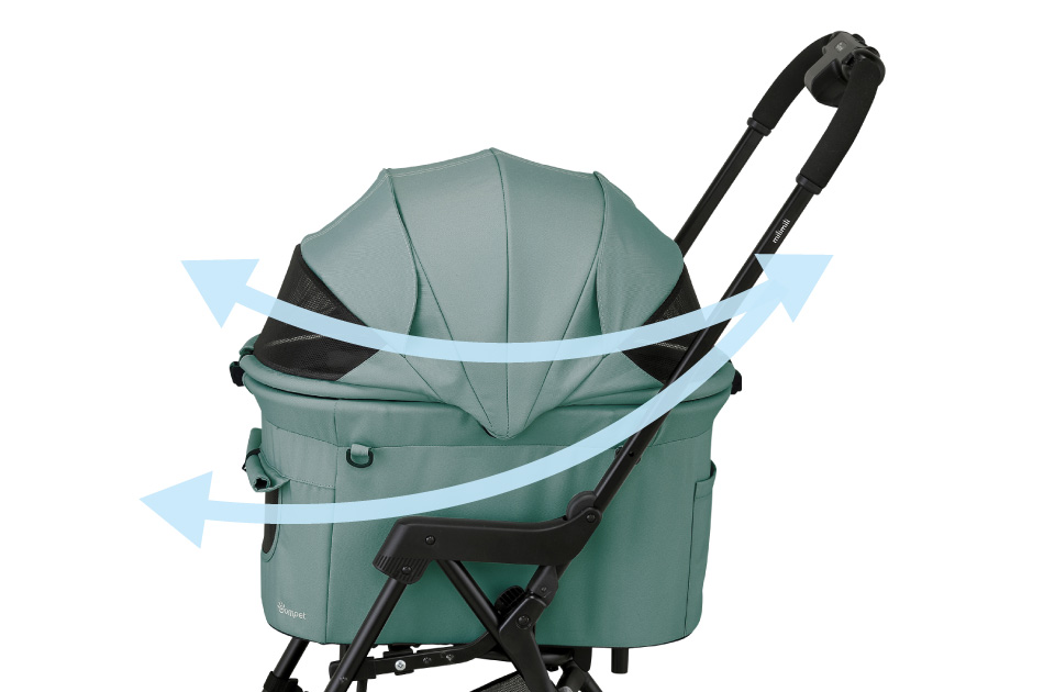 ペットカート｜ミリミリ キャリー｜コムペット（compet）