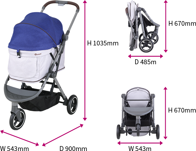 ペットカート｜ルルテイル｜コムペット（compet）