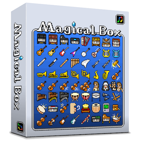 レトロゲーム(SNES)の世界観 を再現したKontakt音源 「Magical Box