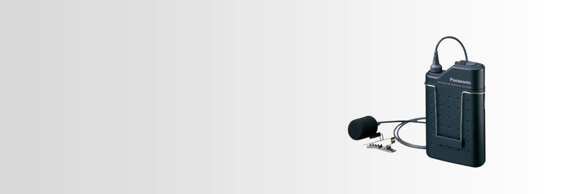 パナソニックCB-Y60Dタイピン型マイクロホン 再入荷】タイピン型
