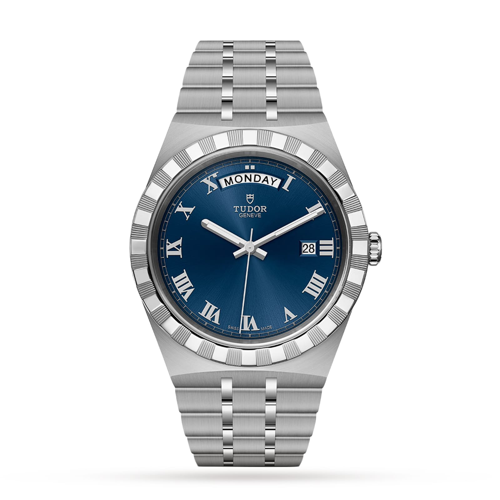 Tudor Royal Date Day 41mm, Steel Case, Blue Dial M28600-0005 | Mayors