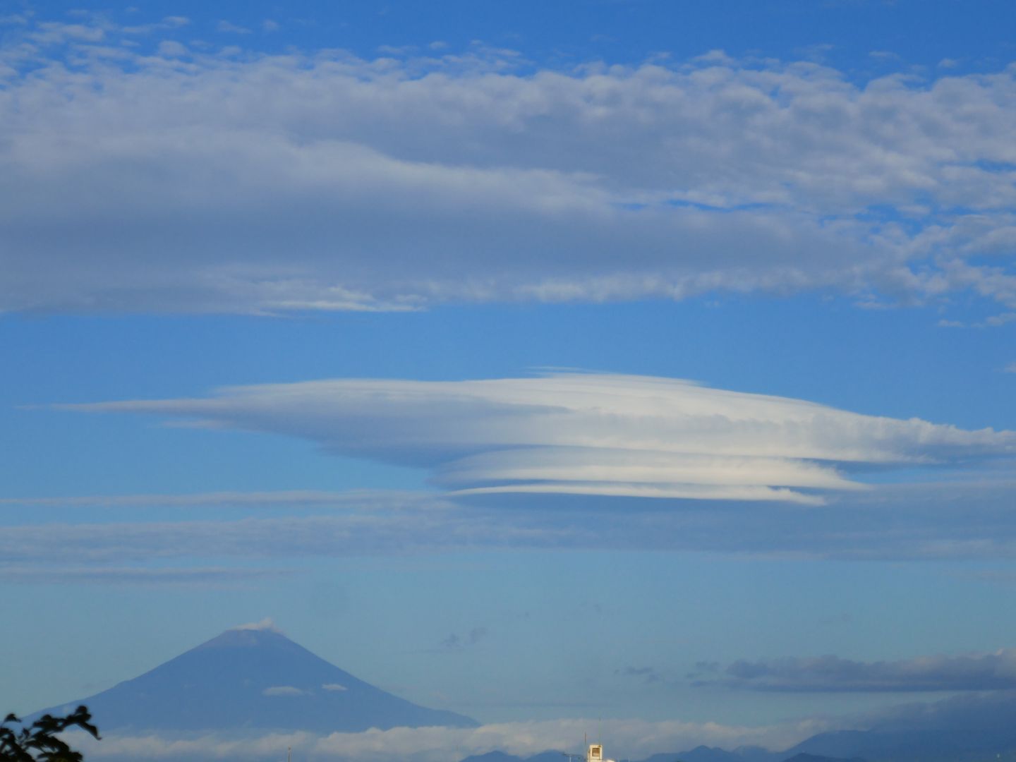 富士山 レンズ雲 風景写真 富士山 レンズ雲 風景写真 4K Ultra HD
