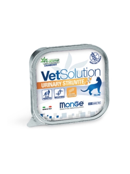 Monge VetSolution 尿中ストルバイトサポートウェット