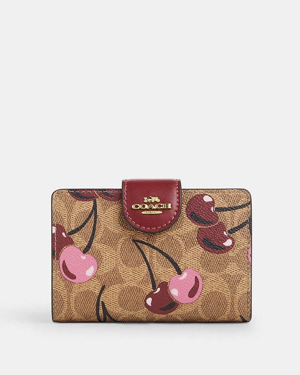 公式】コーチアウトレット | ミディアム コーナー ジップ ウォレット