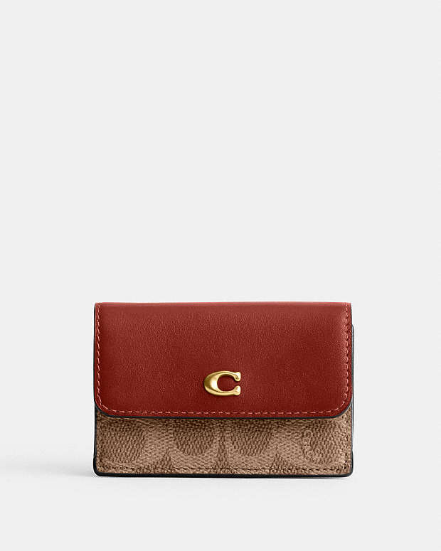 公式】COACH – コーチ | ミニ トライフォールド ウォレット
