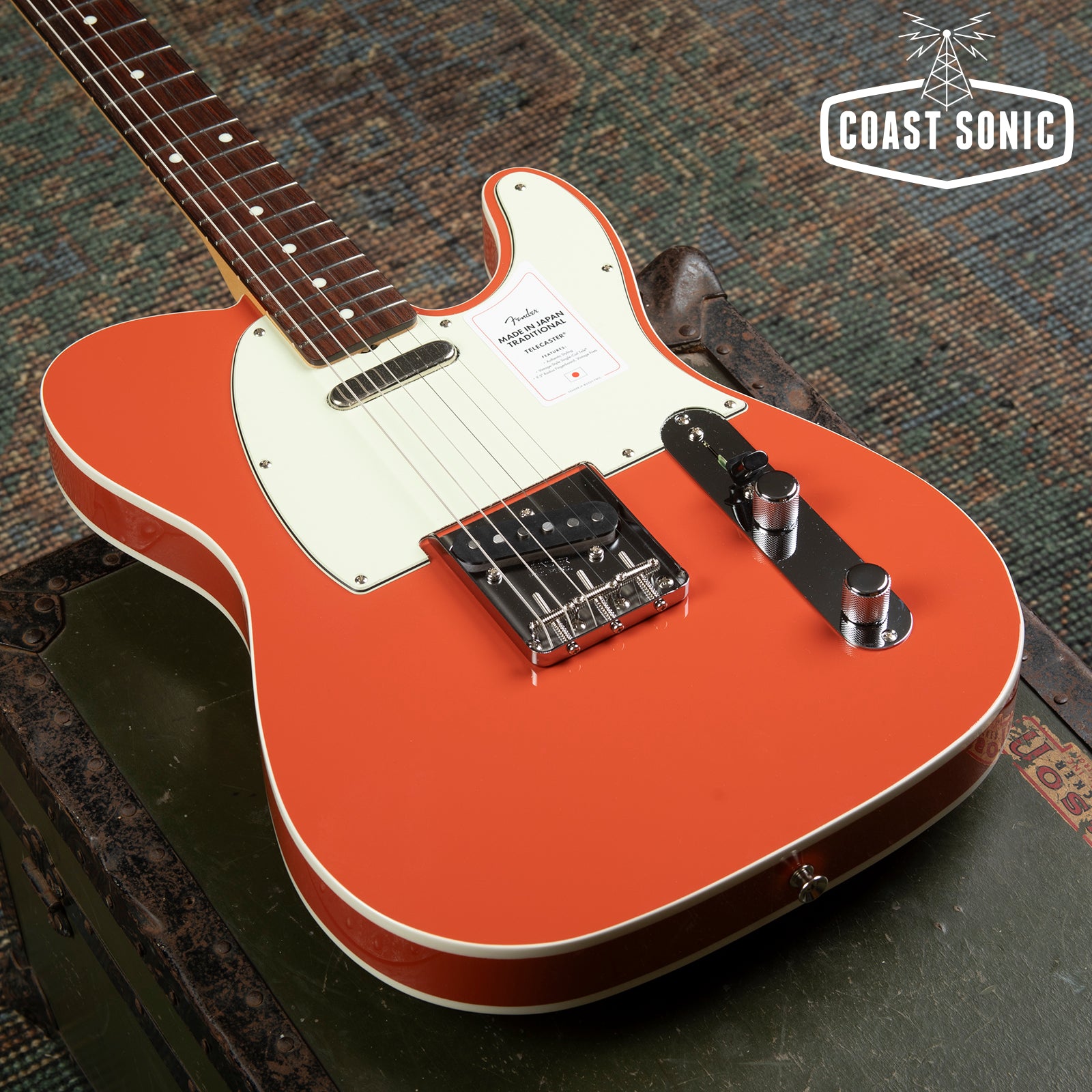2025 Fender Traditional 60's Telecaster Fiesta Red Made in Japan