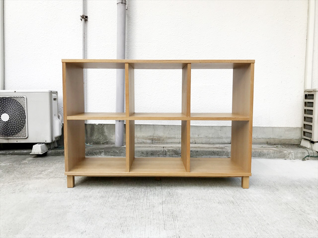無印良品の廃盤オープンシェルフを東京都大田区にて買取