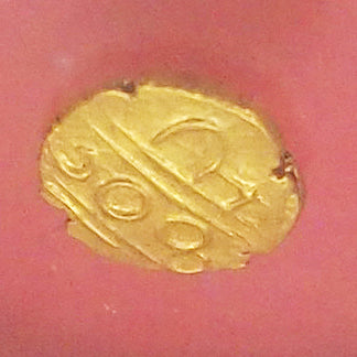 🆙新価格📰マイソール王国（インド）ファナム金貨 超ミニ7mmサイズ