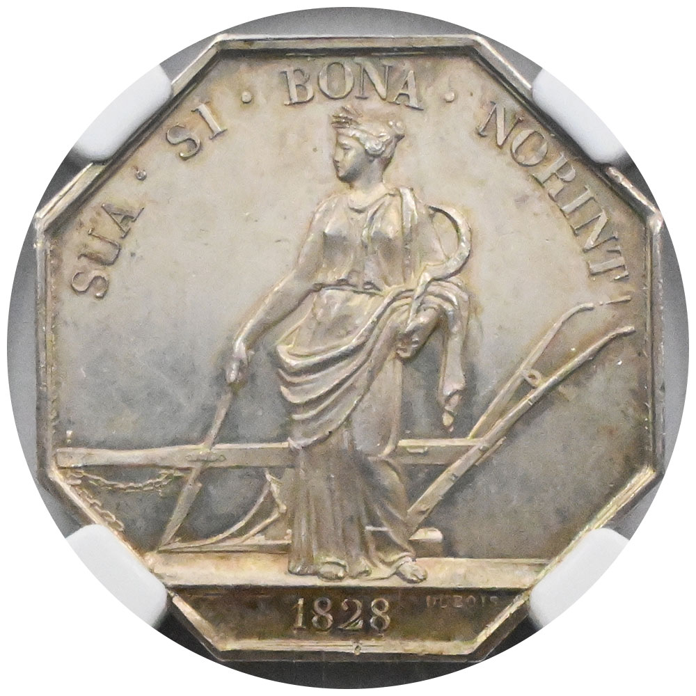 Toppop 美トーン PCGSMS62 フランス ジェトン 1860~79 Toppop美トーン