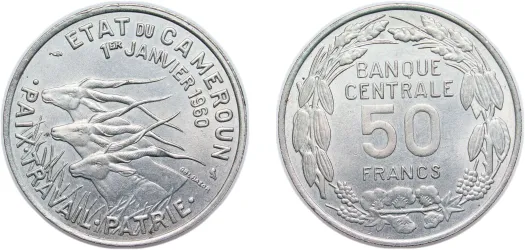 1 Franc (Essai) 1948 (NGC MS 65) - Paris Mint - Cameroon | Coins