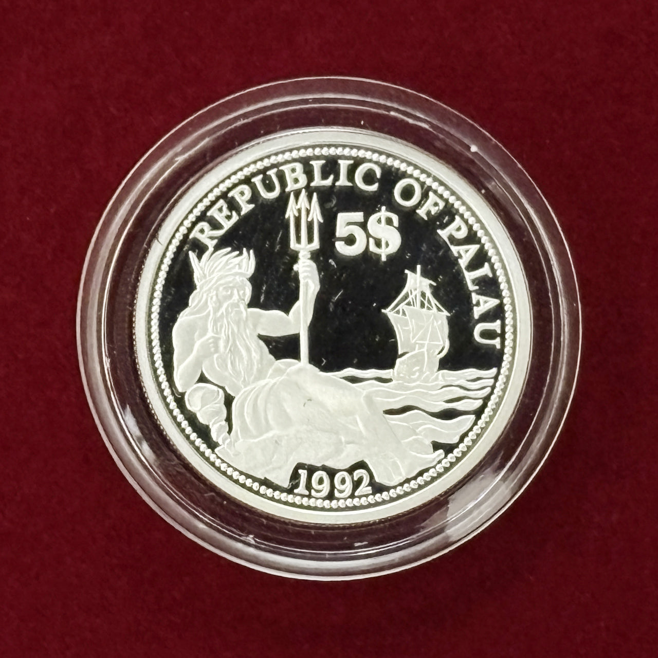 パラオ】5ドル 銀貨 プルーフ 1992［B-0000349］ – ワールドコインズ