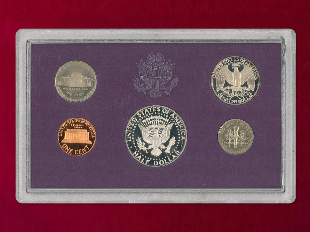 アメリカ】プルーフセット 5枚組 1987［C-0000422］ – ワールド
