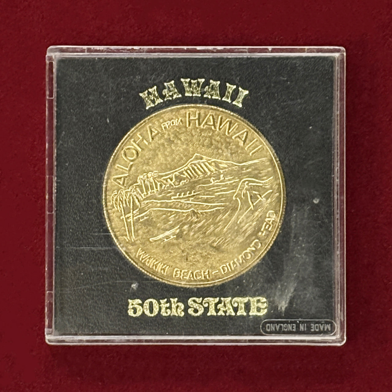 アメリカ・ハワイ】HAWAII DOLLAR 50th STATE COINS OF HAWAII 1973［C