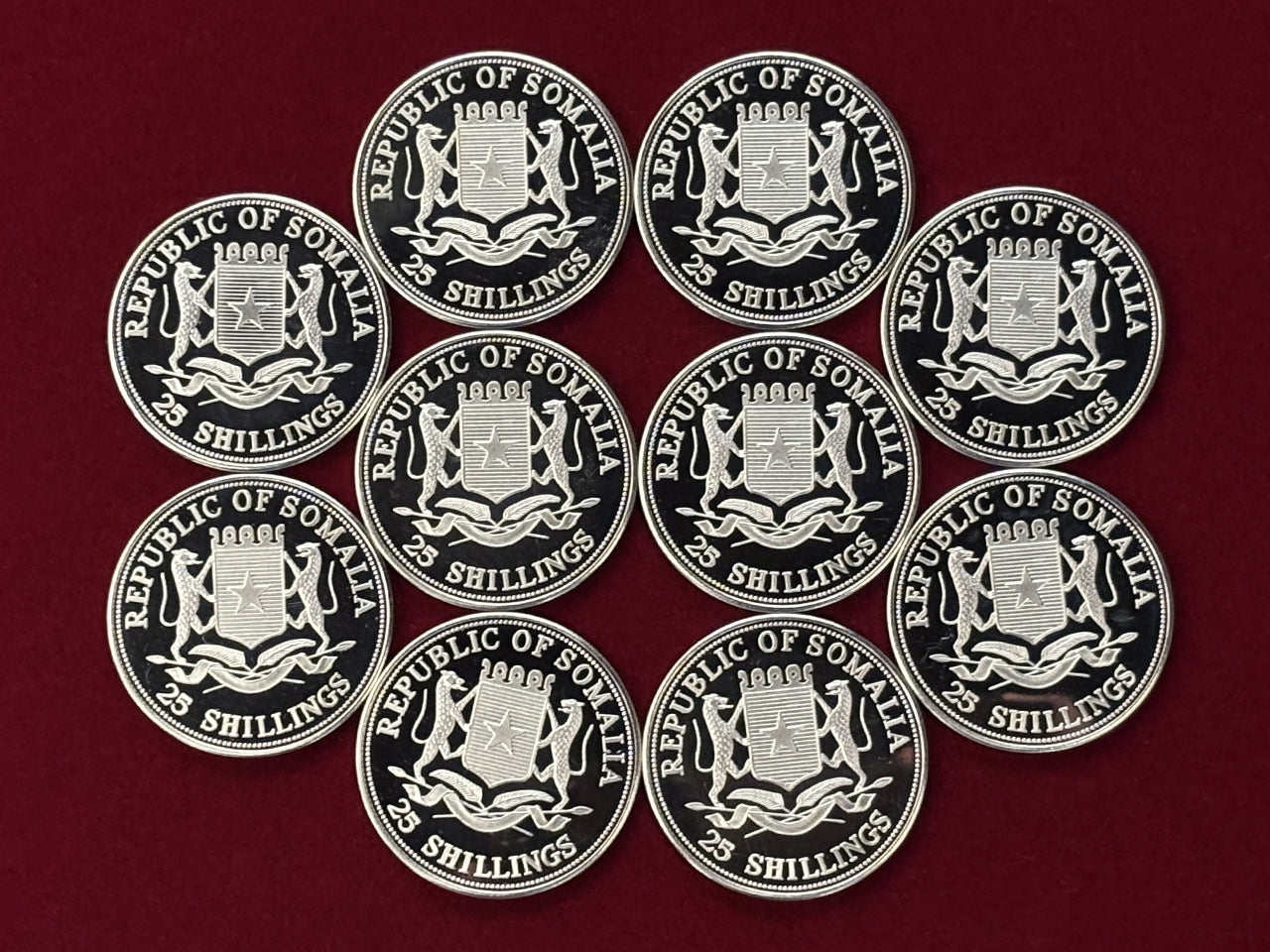 赤道ギニア 1992年 銀貨 純銀999 1kg アフリカ象親子 希少自然保護