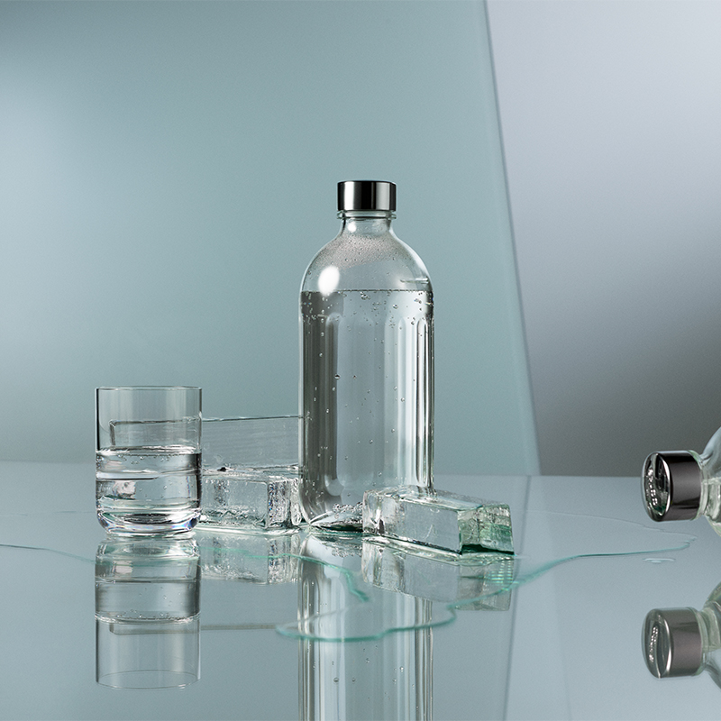 AARKE CARBONATOR PRO GLASS BOTTLE｜5%point | THE CONRAN SHOP