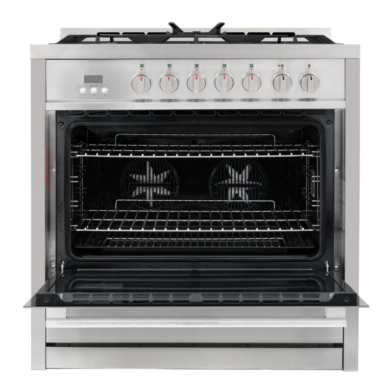 F965NF | 36″ Professional Style Dual Fuel Range | Cosmo Appliances