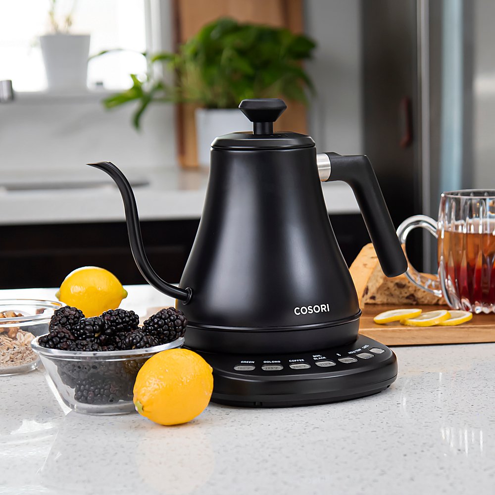 Smart 0.8L Gooseneck Electric Kettle - Black – COSORI