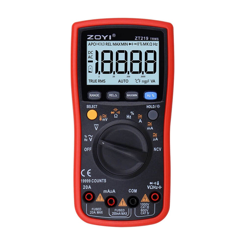 High accuracy digital multimeter with big resistance