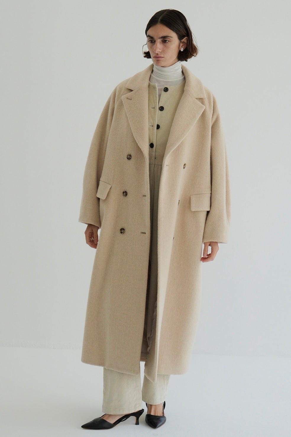 クラネ コート OVER LINE DOUBLE COAT