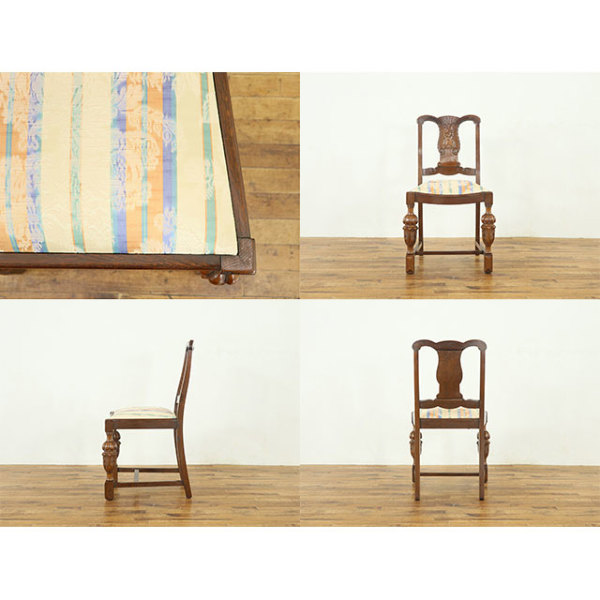 1920年頃 オーク材 イギリス アンティーク・ダイニングセット