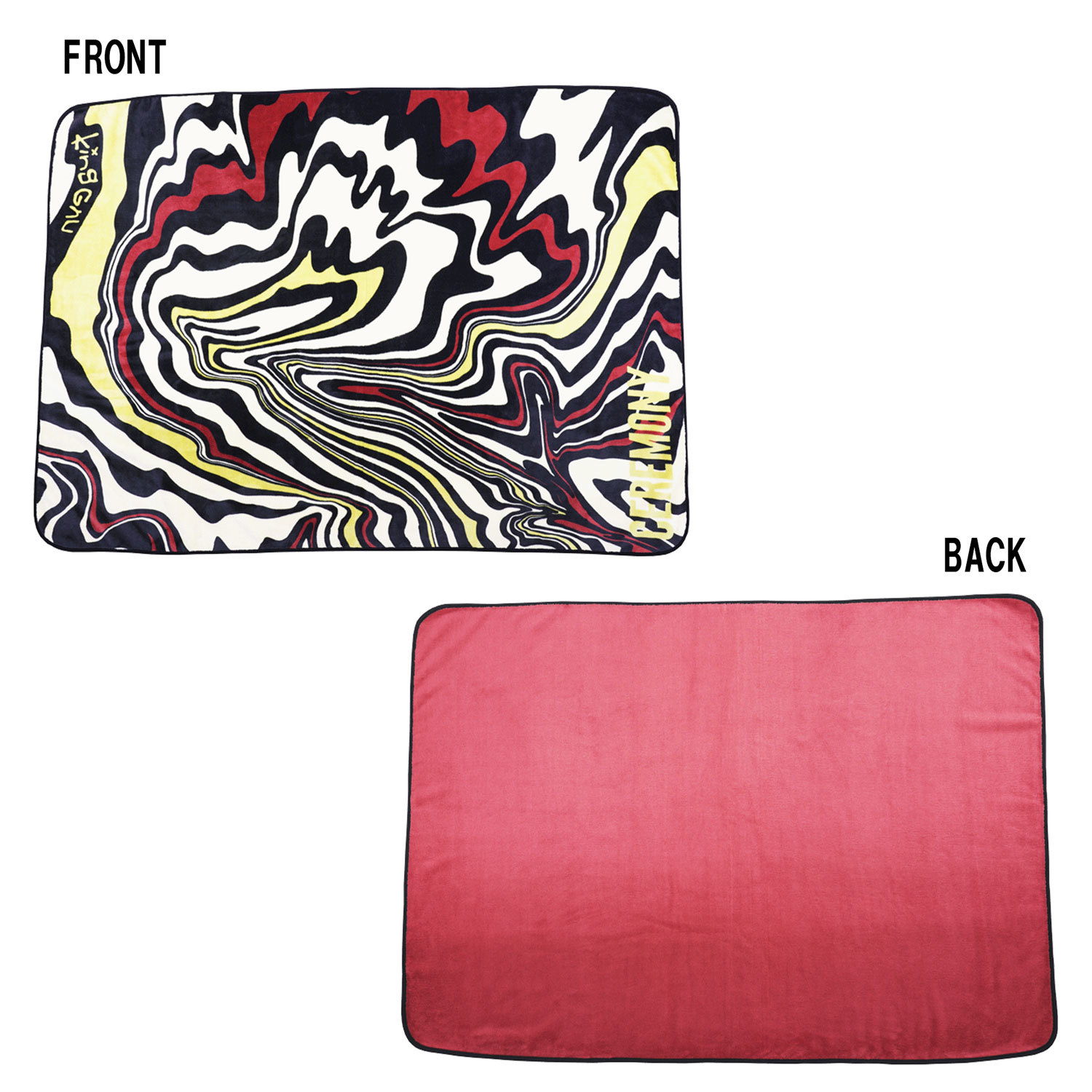 King Gnu ceremony 高品質 ブランケット タオル King Gnu ceremony