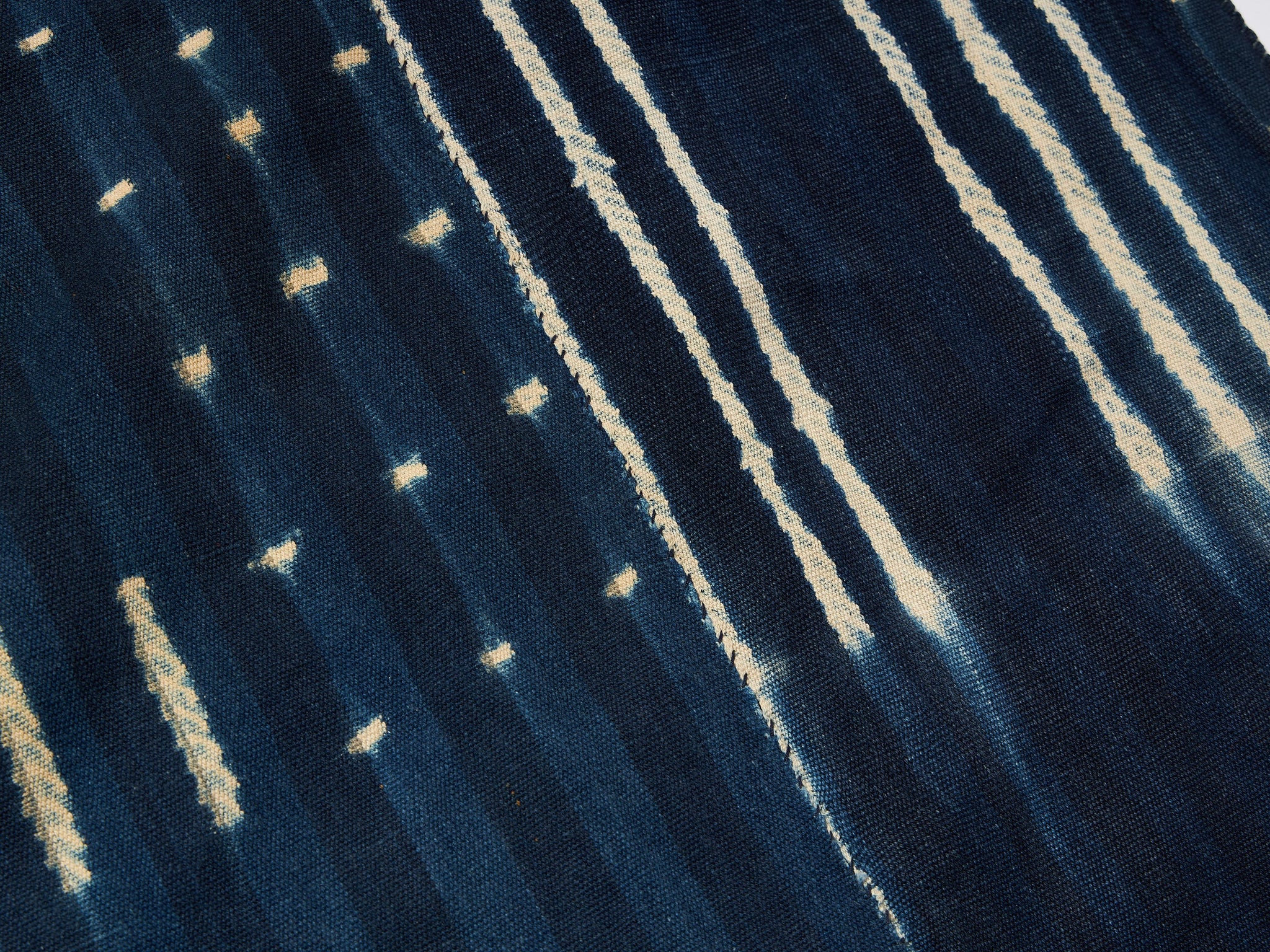 アフリカンファブリックインディゴストール ヴィンテージ 【公式通販】