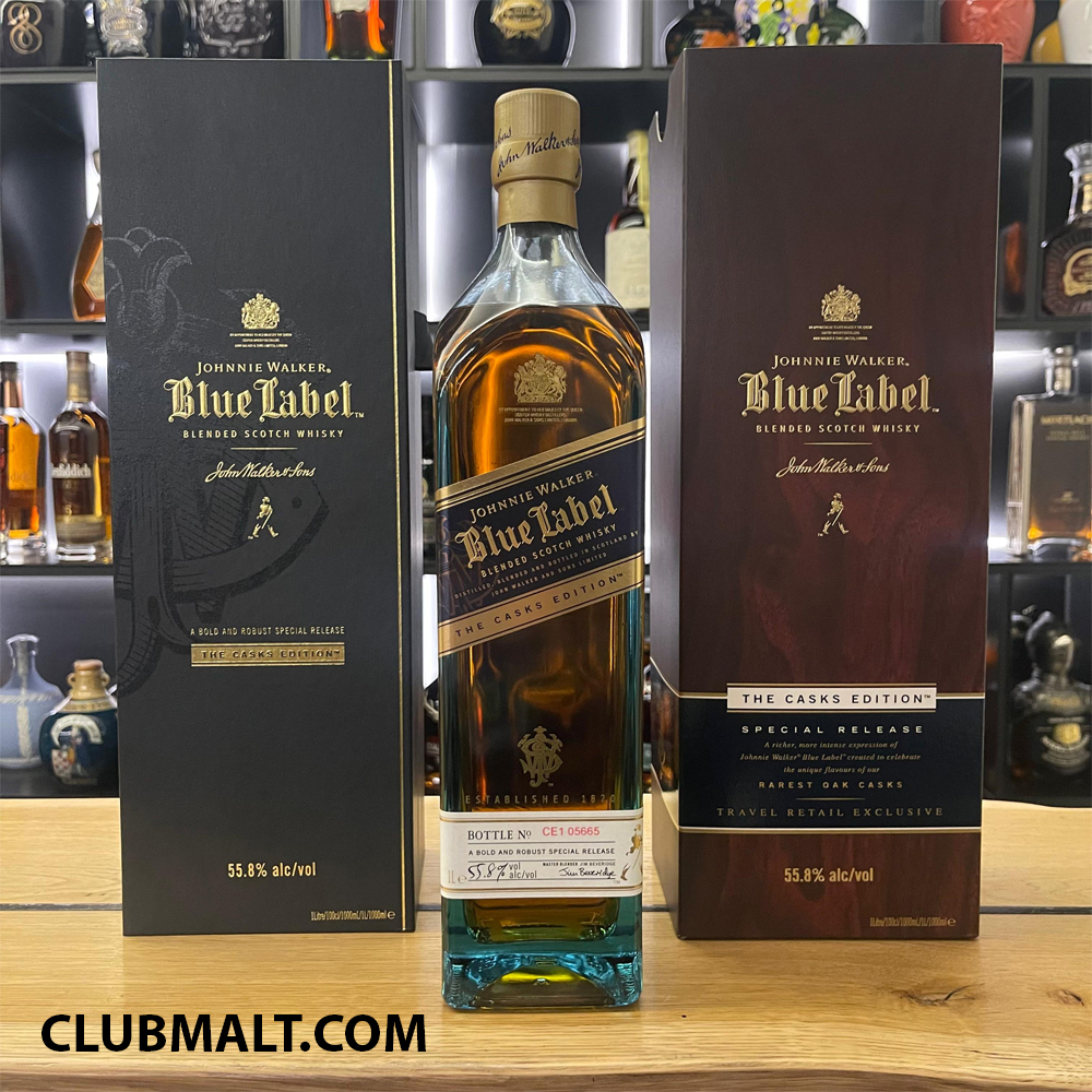 Johnnie Walker Blue Label The Casks Edition 1L - CLUB MALT